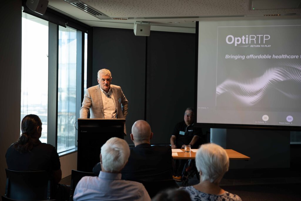 OptiRTP presented its U.S. market entry strategy and clinical validation roadmap to more than 40 current and prospective investors at a private briefing held at Buddle Findlay’s Auckland office on 6 November 2025.